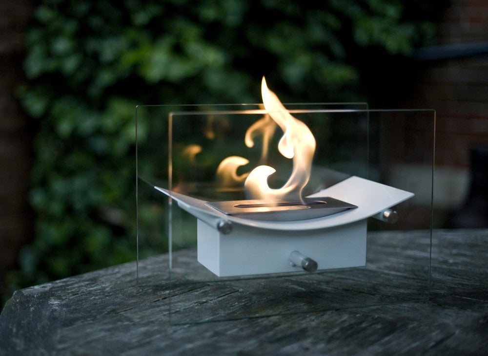 BOW Bioethanol Burner in White