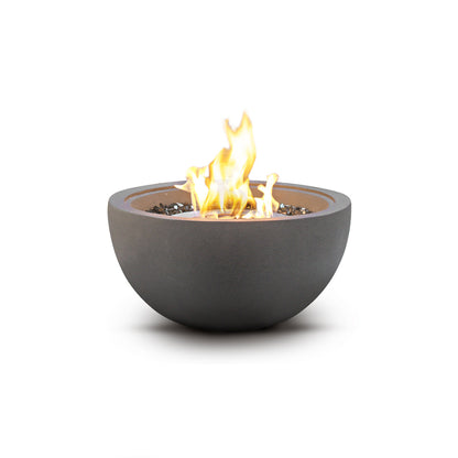 Mini Grey Bioethanol Firepit Outdoor Fireplace