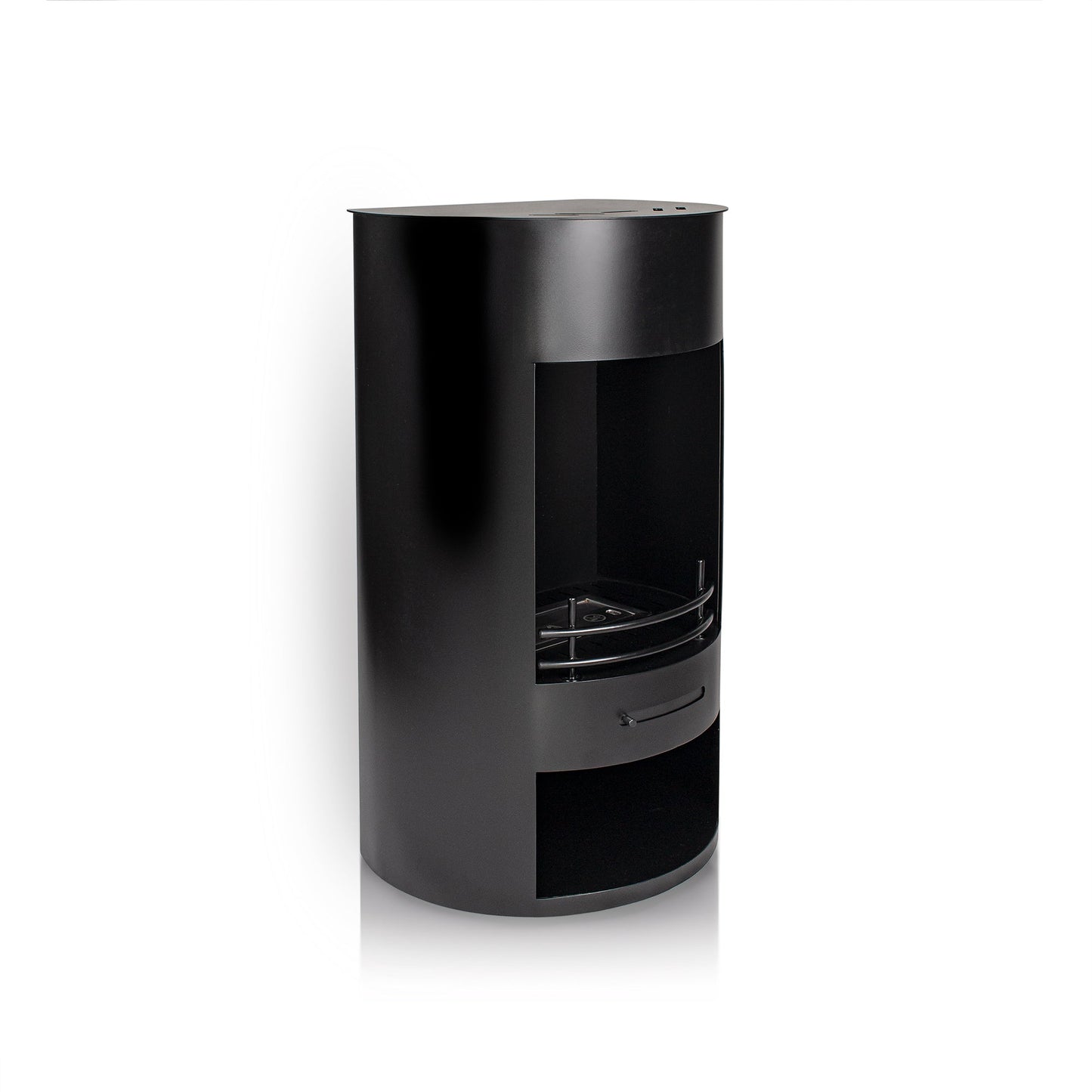 LUNA Black Modern Bioethanol Stove