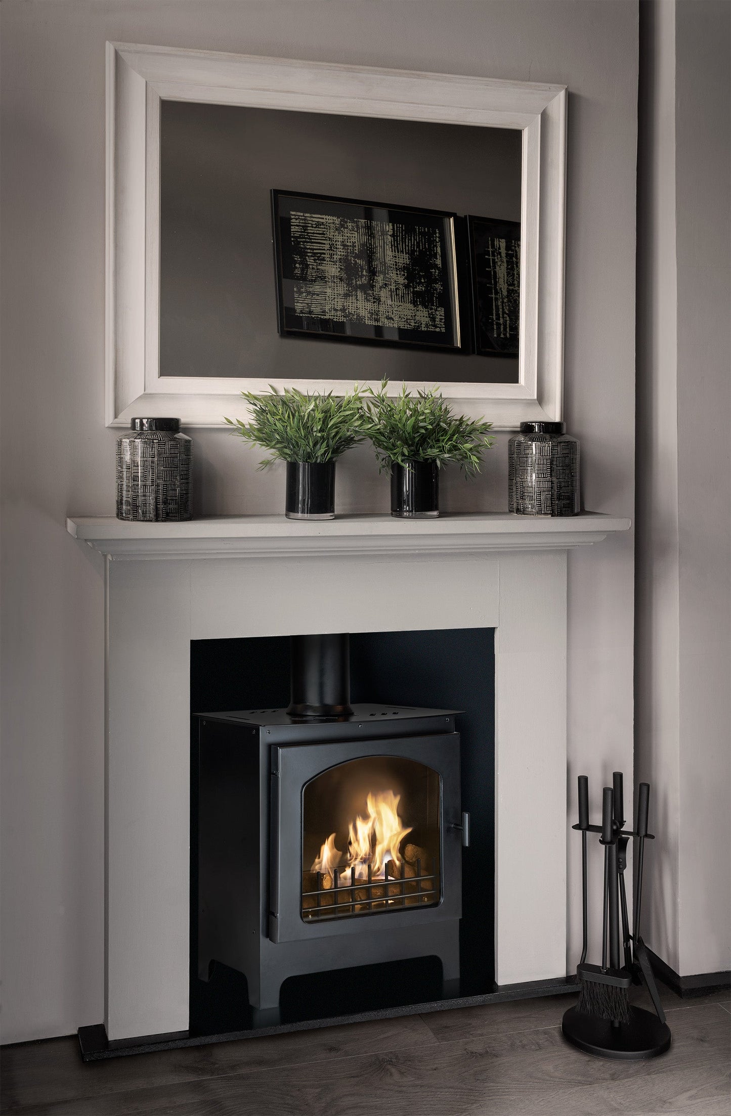 MULBERRY Black Bioethanol Stove