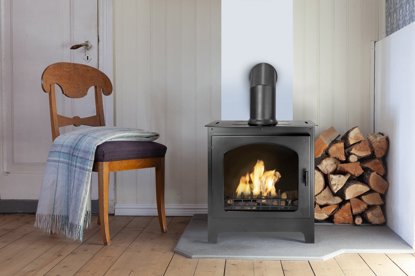 MULBERRY Black Bioethanol Stove