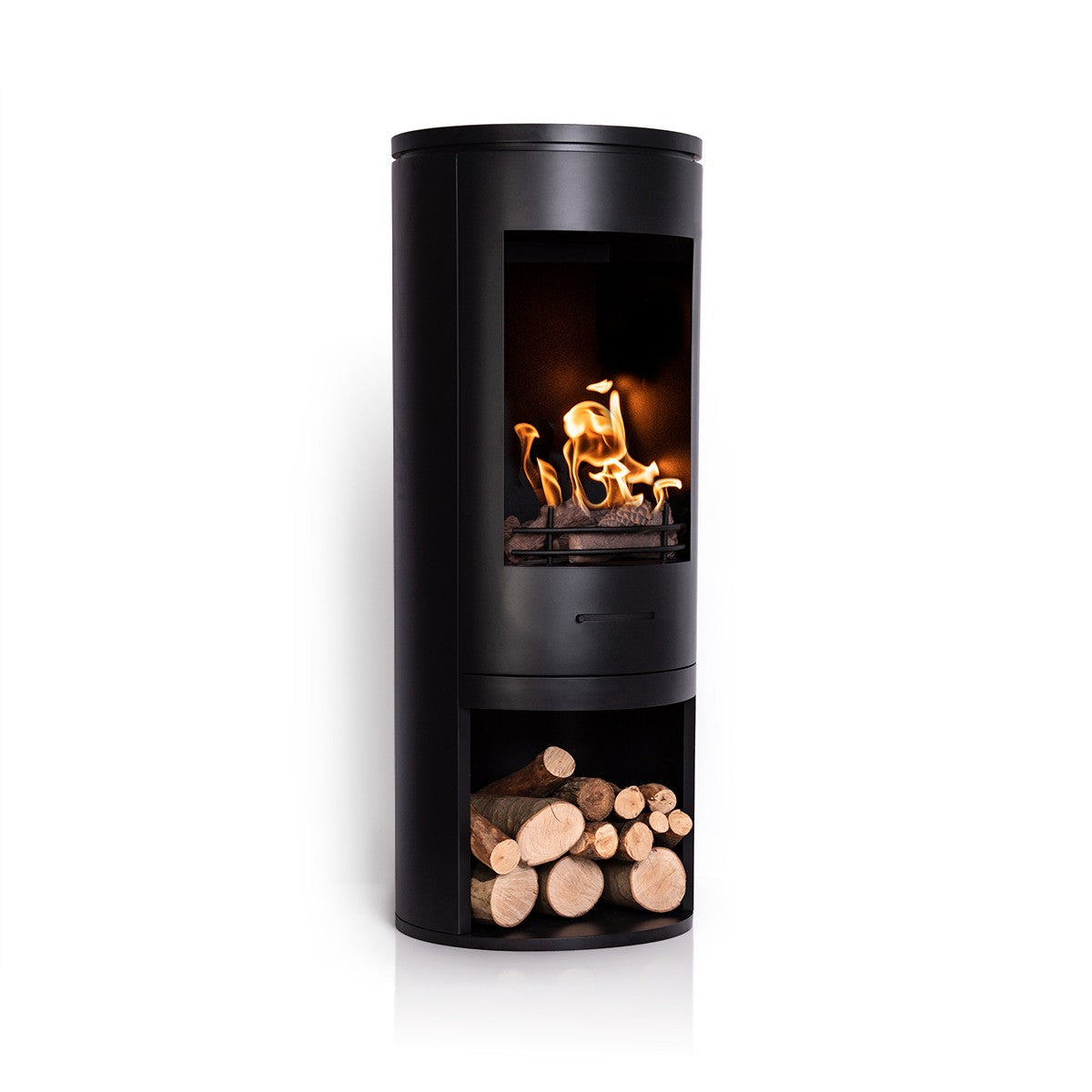 CYLINDER Black Modern XL Bioethanol Stove