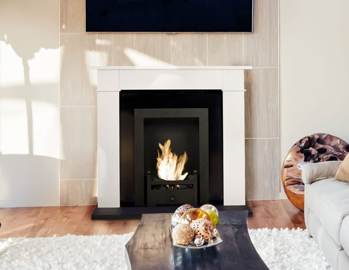 CARRINGTON Traditional Bioethanol Fireplace