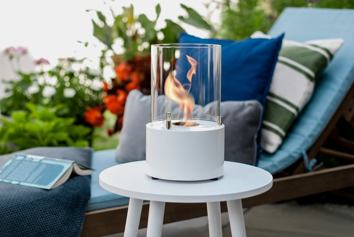 SORRENTO Bioethanol Burner in White Finish