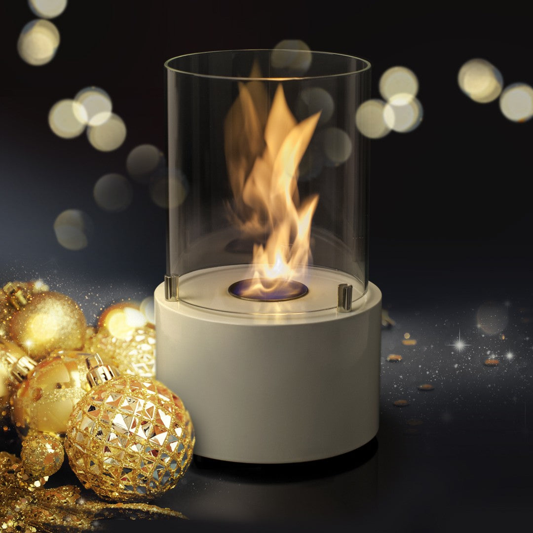 SORRENTO Bioethanol Burner in White Finish