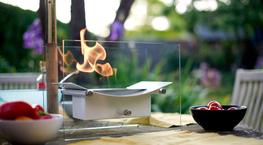 BOW Bioethanol Burner in White