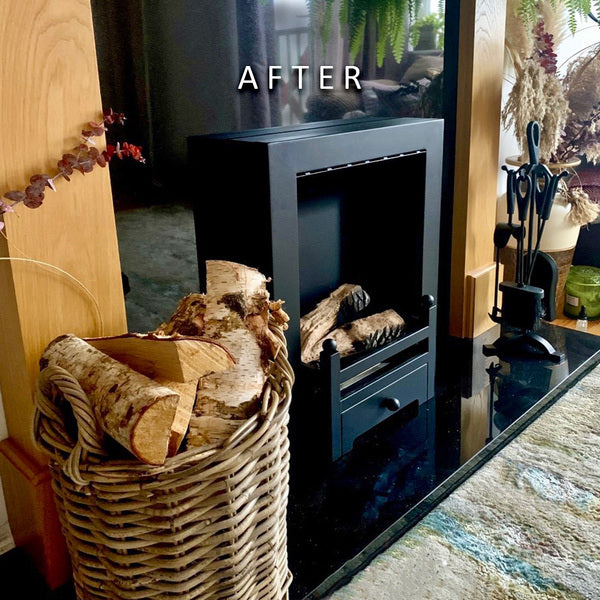 DIY Bioethanol Insert for Electric Fireplaces
