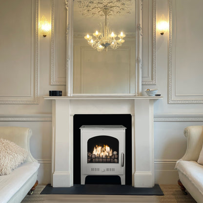 SLIMLINE Light Pebble Bioethanol Stove