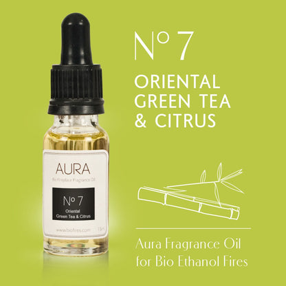 Aura Oil No.7 Fragrance- Oriental Green Tea & Citrus