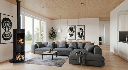 Adjustable Ceiling Stove Pipe